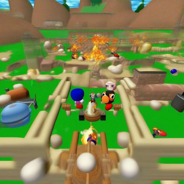 Bomberman 64 N64 gameplay image