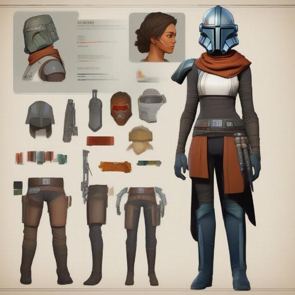 customizing bounty hunter character