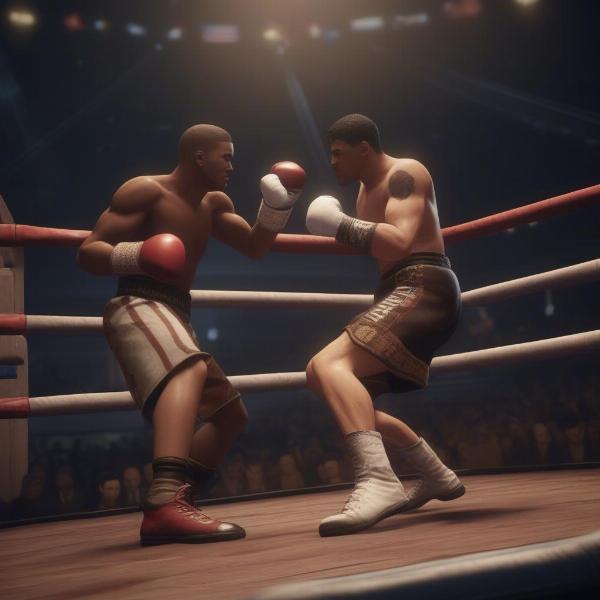 undisputed xbox boxing match