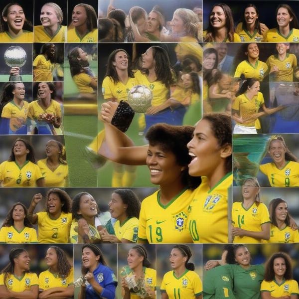 brazil women football history