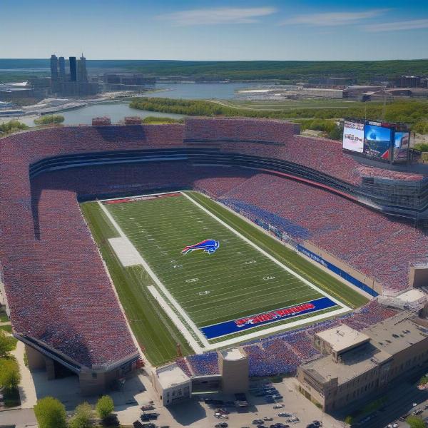 buffalo bills stadium highmark stadium exterior view