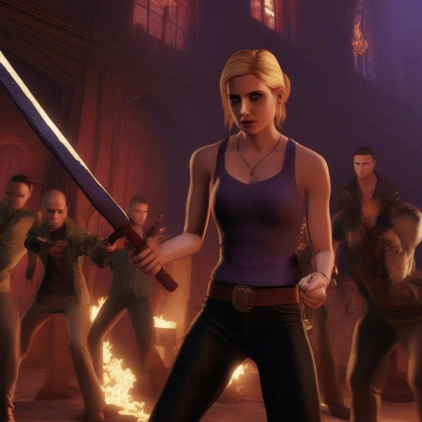 buffy xbox game combat system