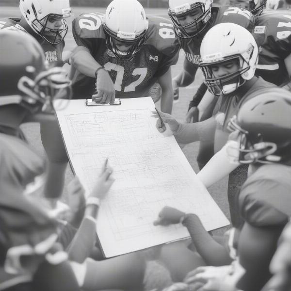 burke county football game strategy planning