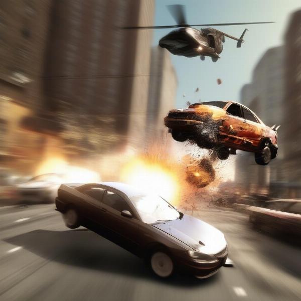 burnout legends psp high speed collision scene