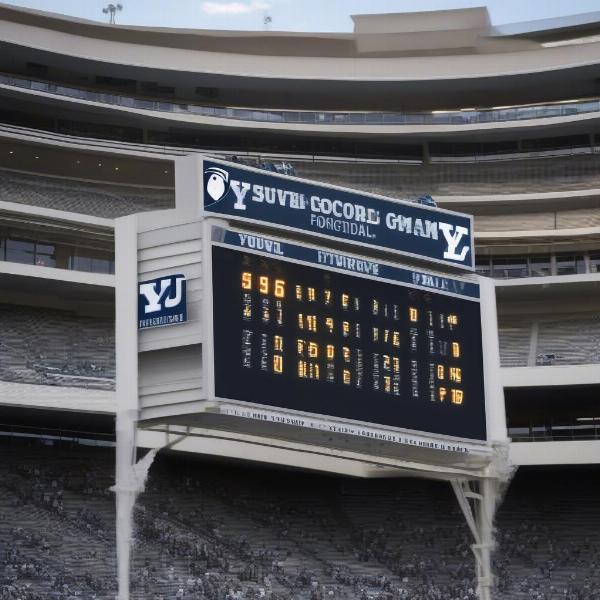 byu football scoreboard