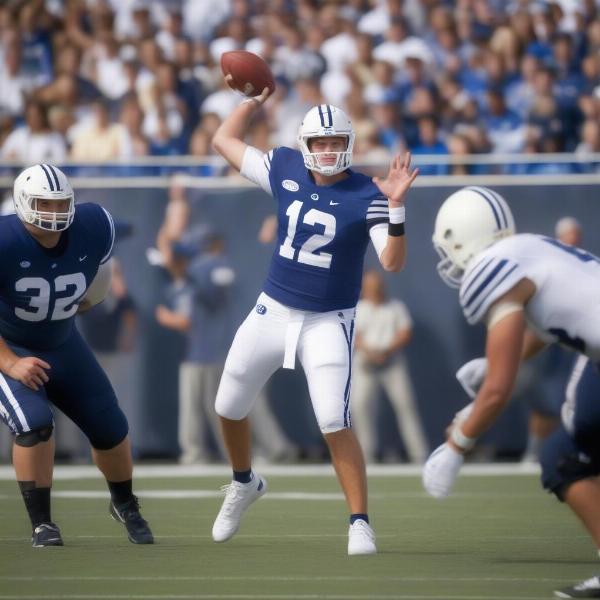 byu quarterback passing