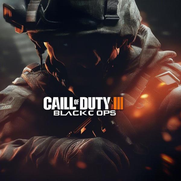 Call of Duty Black Ops 6 logo in bold text with dark background