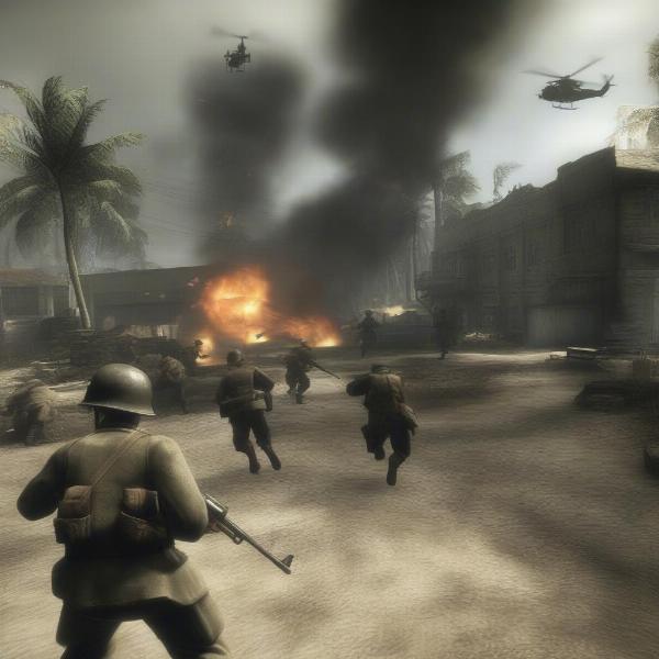call of duty world at war gameplay