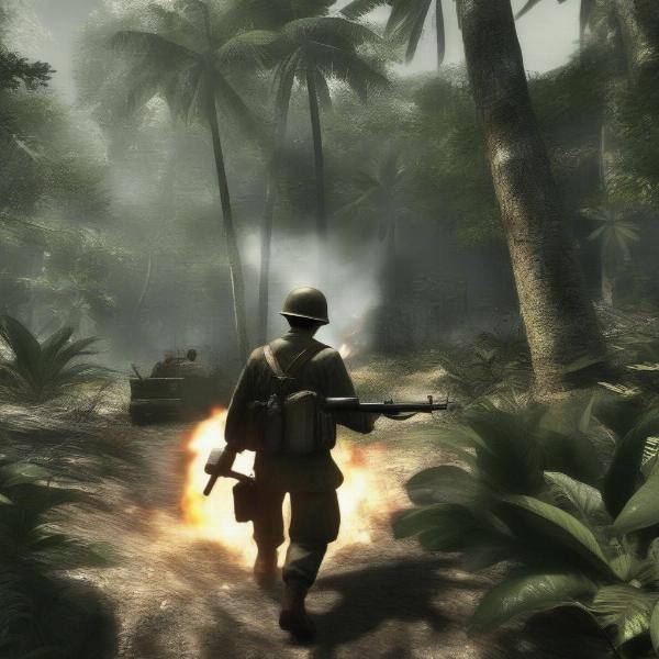 call of duty world at war ps3 pacific campaign