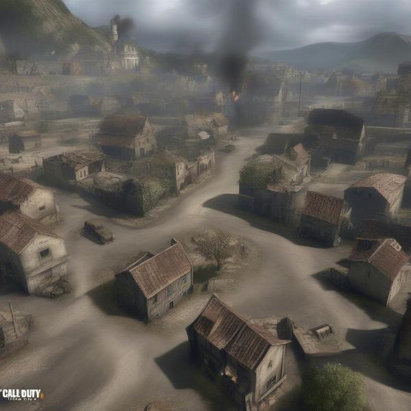 Multiplayer map in Call of Duty World War 2