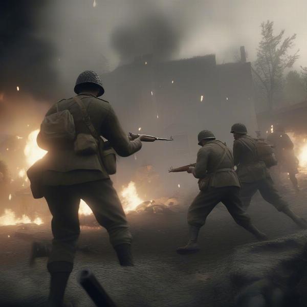 call of duty ww2 xbox one gameplay screenshot