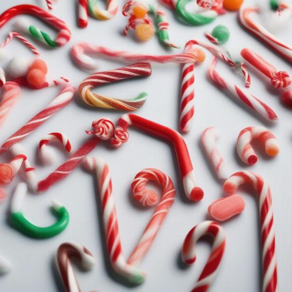 Candy Cane Hook 'Em Game Setup