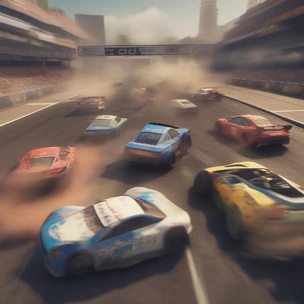 car crash racing browser game