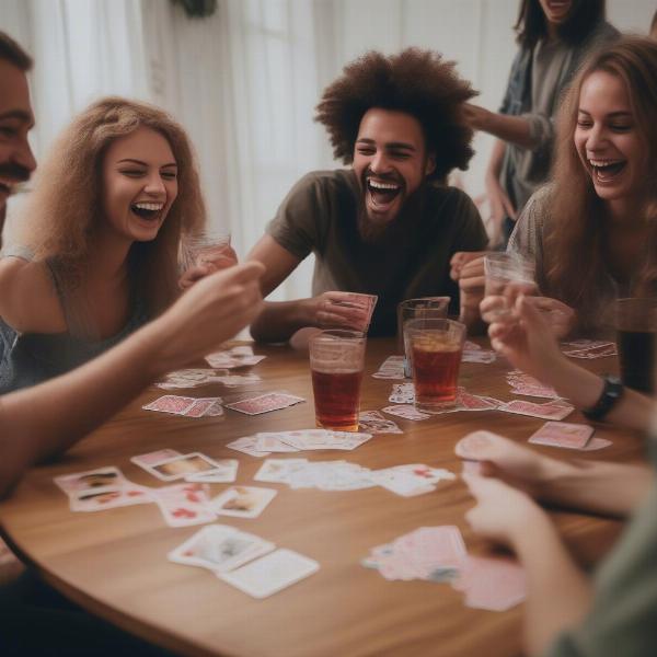 Exciting card drinking games fun