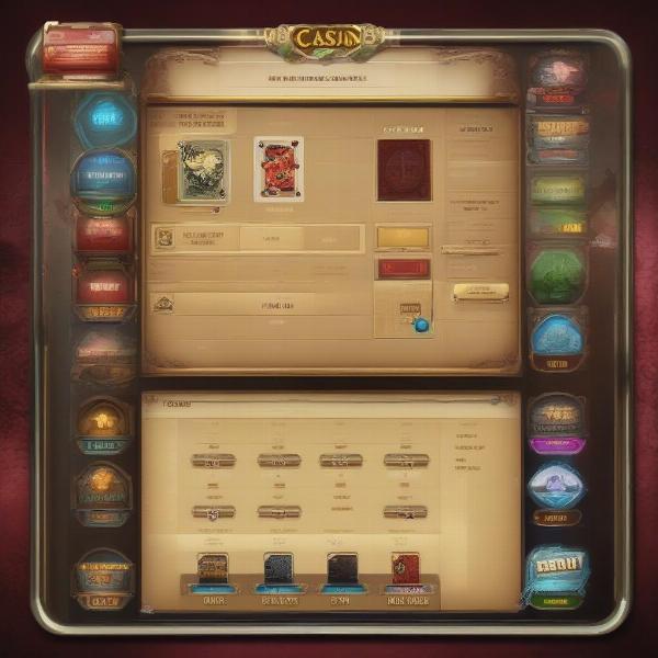 casino war online gameplay screen
