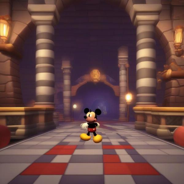 mickey mouse castle illusion game