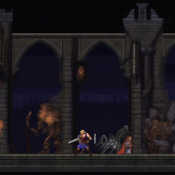 classic castlevania platforming