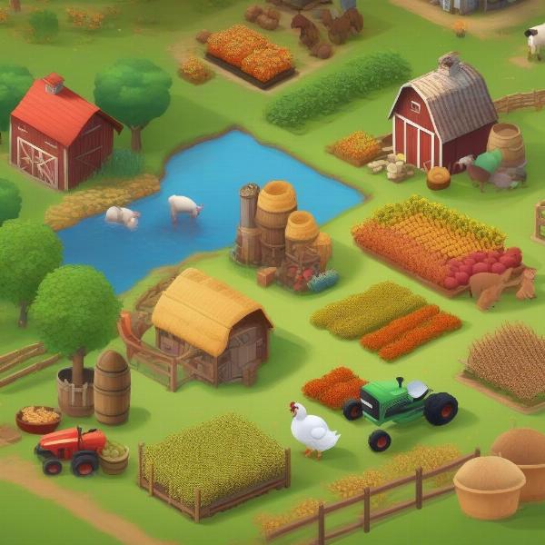 Casual-farming-simulation-game-on-mobile