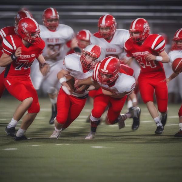Center Grove football key players