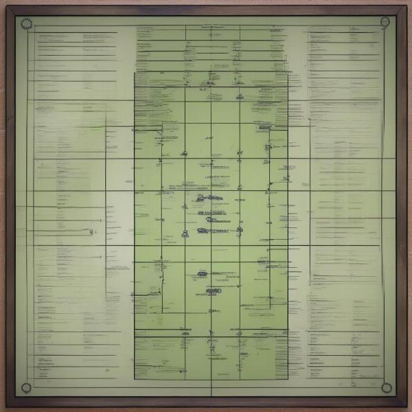 Chandler High football game strategy board with play diagrams and team formations