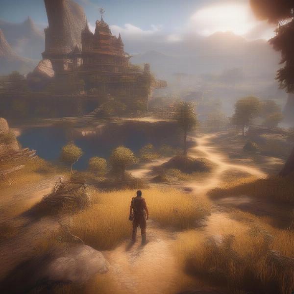 solitary-player-immersed