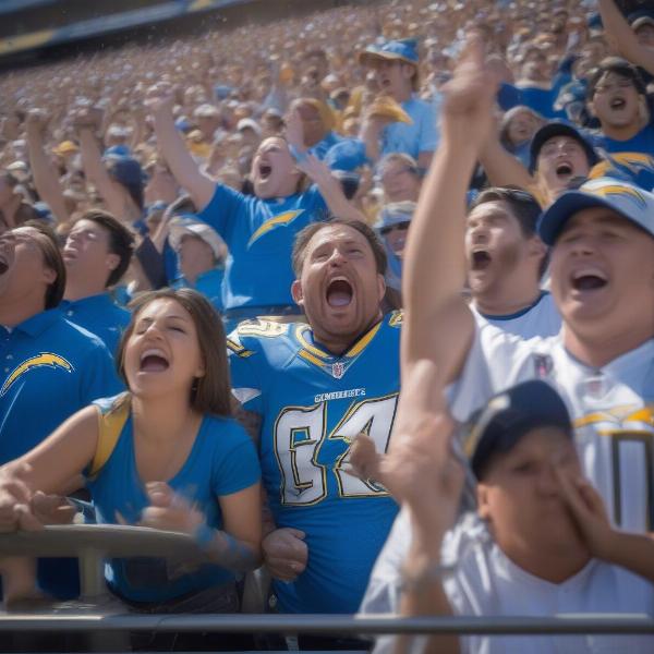 Chargers fans on Sunday game day expectations