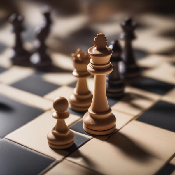 chess game shows strategic thinking