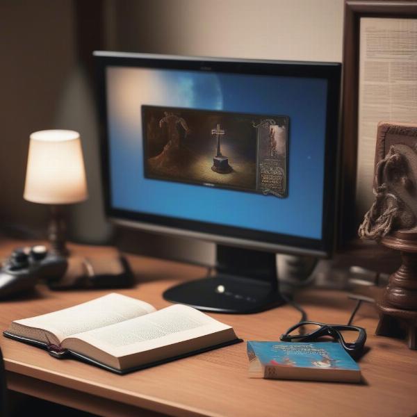 christian gamer set-up
