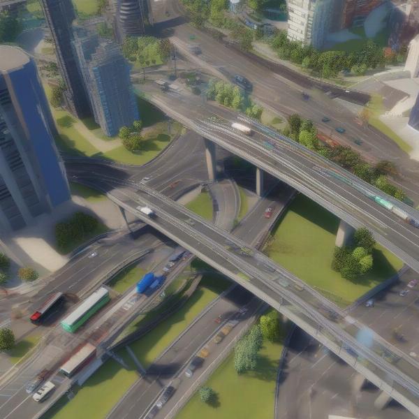 Efficient Traffic Management in City Skylines on Xbox One