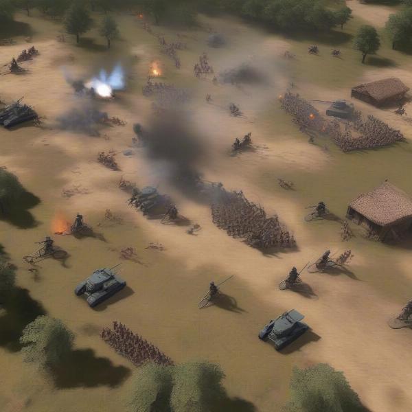 civil war game battle gameplay