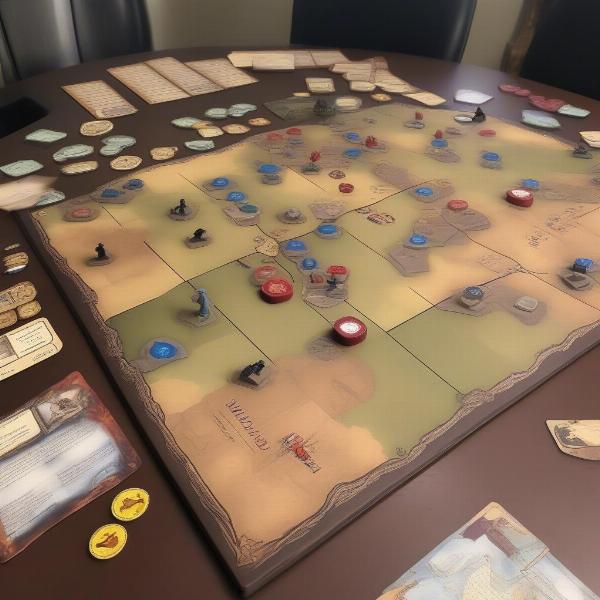 civil war themed board game focusing on strategic planning and historical accuracy