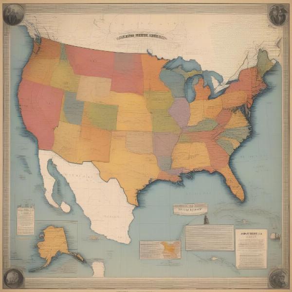 Civil War PS5 Game Political Map