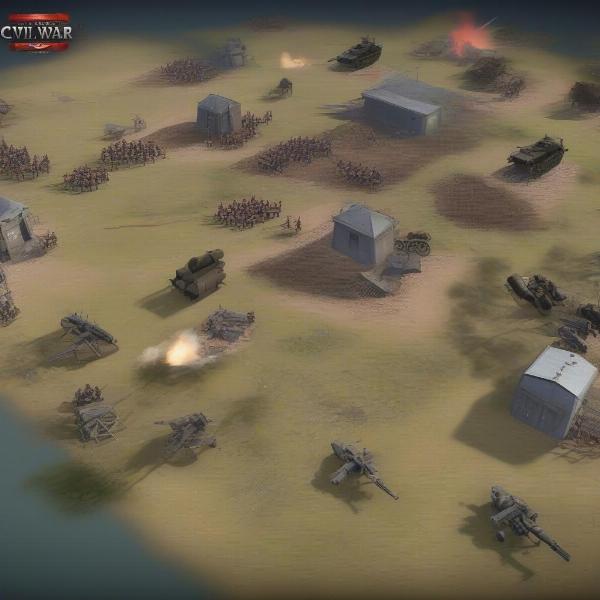 civil war leader video game providing detailed tactical gameplay and historical units