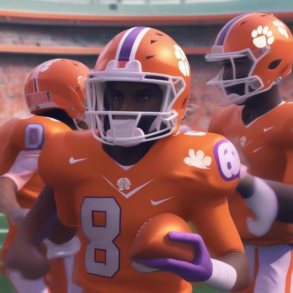 Clemson Football Squid Game Concept