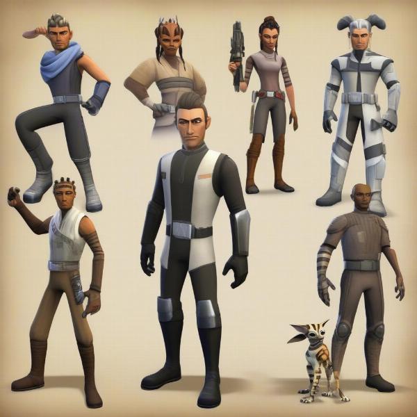 Clone Wars Adventures Character Creation