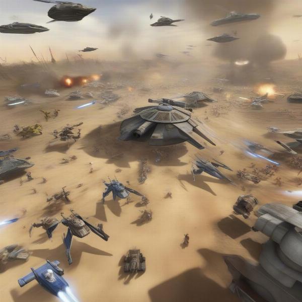 star wars the clone wars xbox battle scene