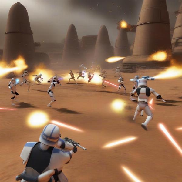 Clone Wars Online Game Action