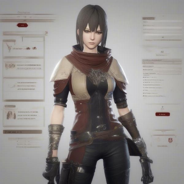 Anime inspired character creation game Code Vein