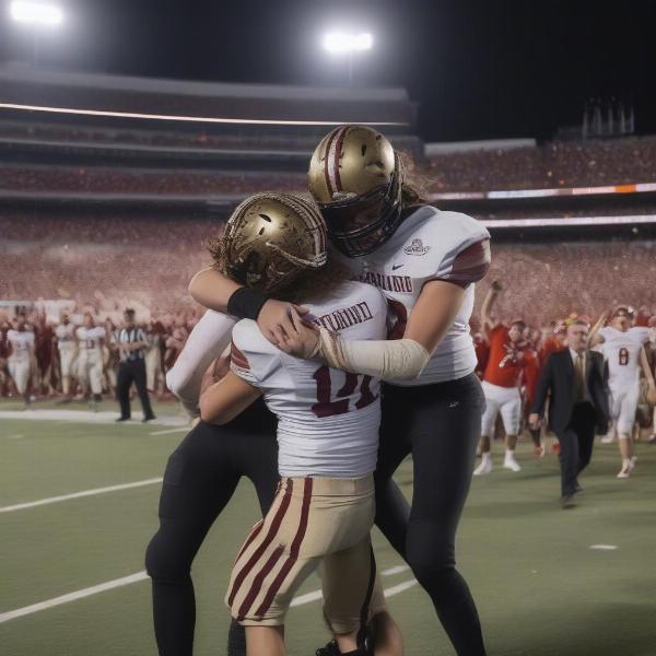 college football overtime win
