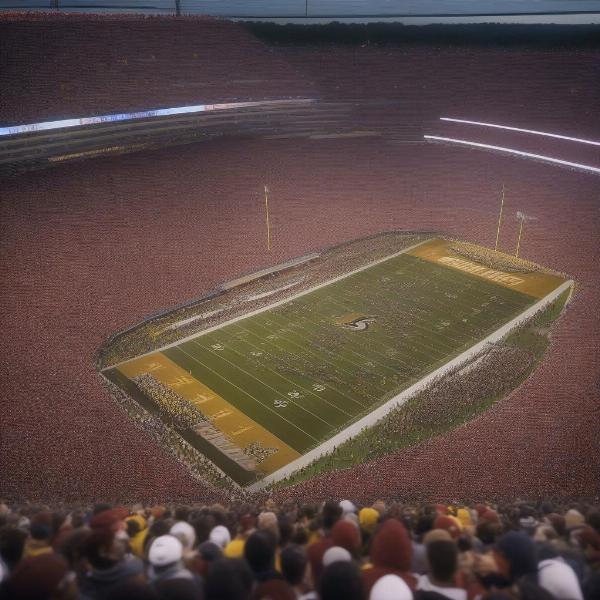 College football playoff atmosphere