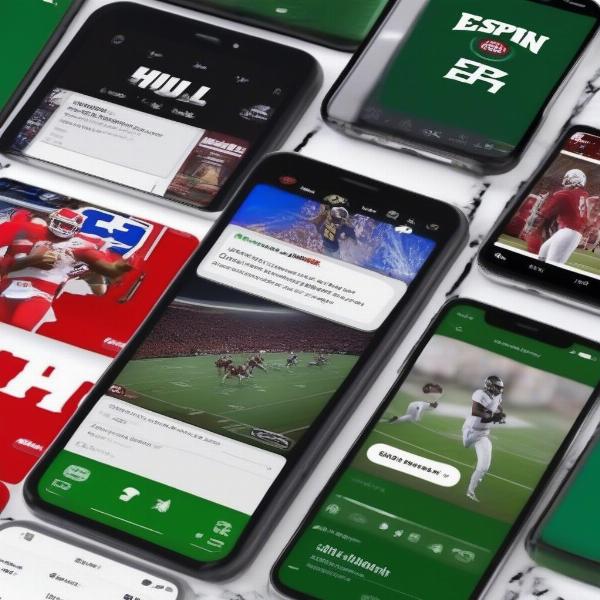 College football live streaming options on mobile devices