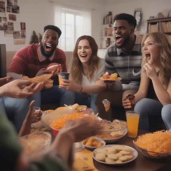 college football watch party