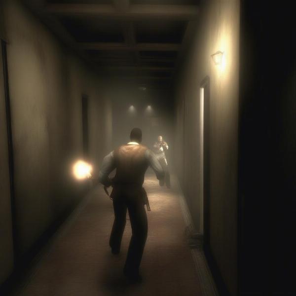 Xbox 360 Condemned: Brutal melee combat in a dark environment.