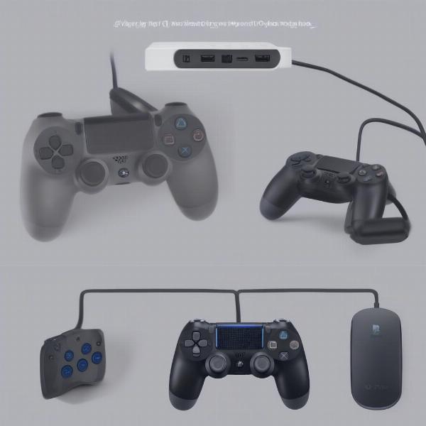 connecting ps4 controller to pc via usb and bluetooth