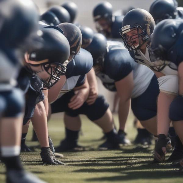 corner canyon football offensive line