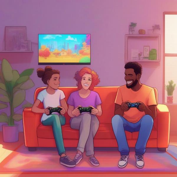 couple gaming xbox coop adventure