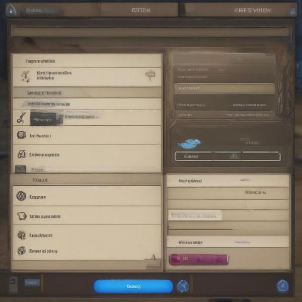 crossplay settings menu