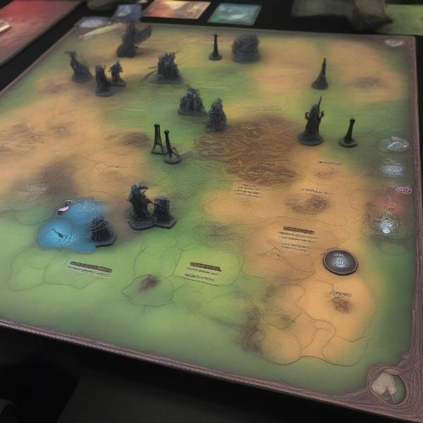 cthulhu wars board game strategic map layout