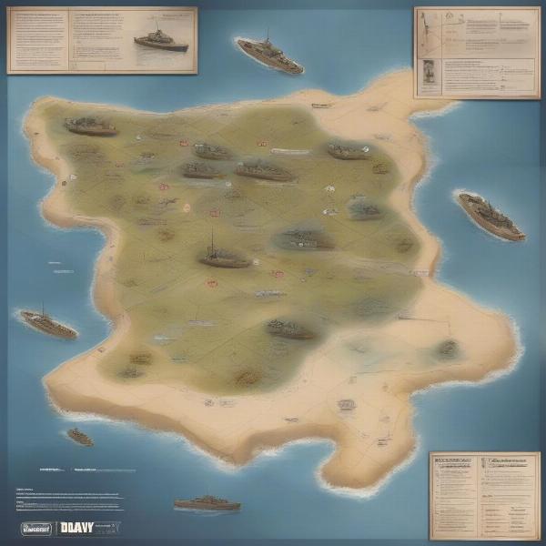 d day board game map