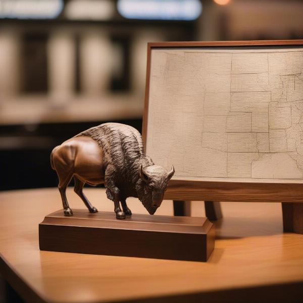 dakota marker trophy for ndsu sdsu game